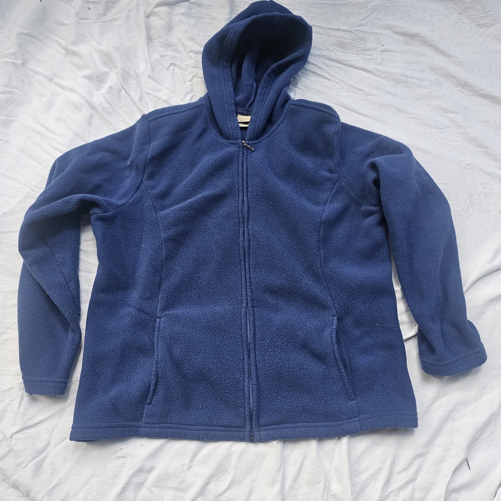 L.L. Bean Women's Royal Blue Fleece Jacket
